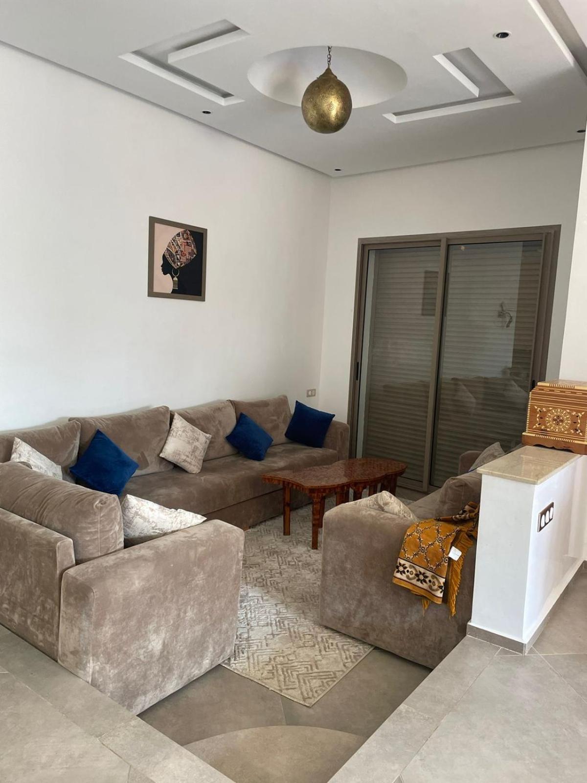 Villa Moderne A 5 Min De La Plage Avec Jardin Et 3 Salons As-Sawíra Exteriér fotografie