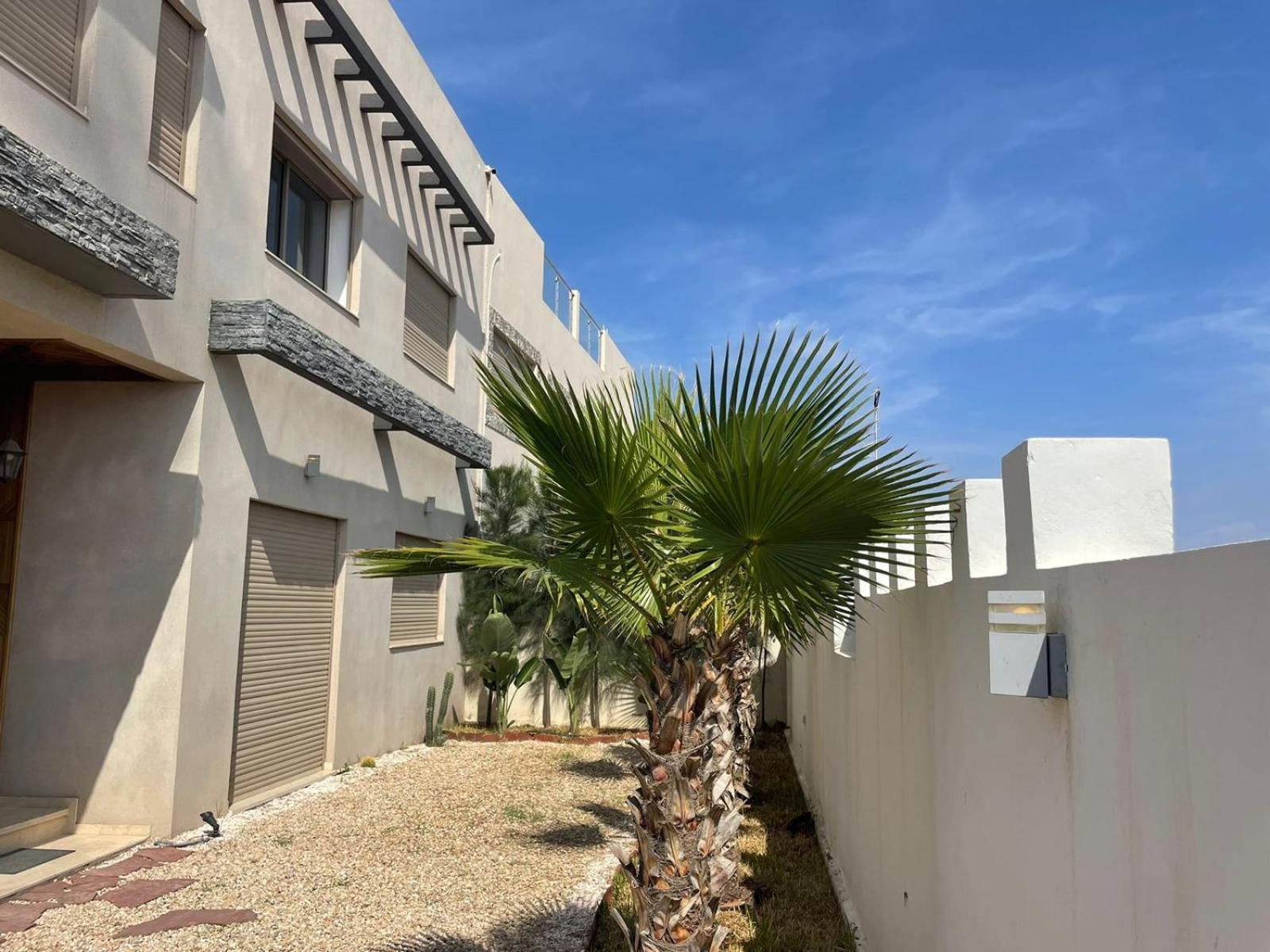 Villa Moderne A 5 Min De La Plage Avec Jardin Et 3 Salons As-Sawíra Exteriér fotografie