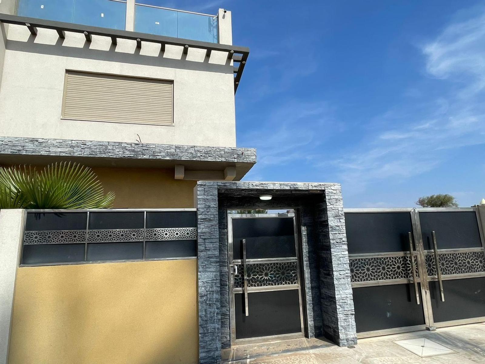 Villa Moderne A 5 Min De La Plage Avec Jardin Et 3 Salons As-Sawíra Exteriér fotografie