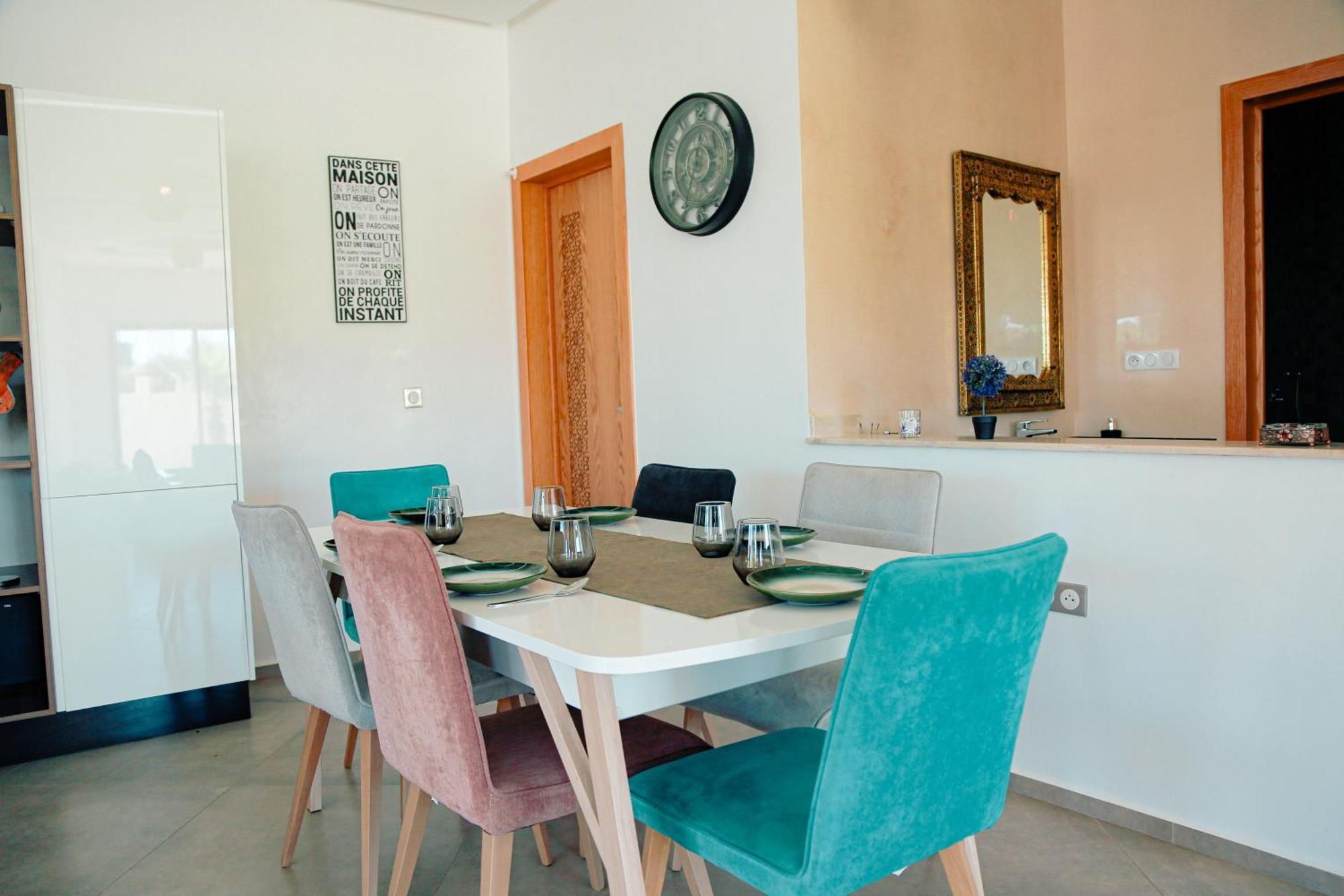 Villa Moderne A 5 Min De La Plage Avec Jardin Et 3 Salons As-Sawíra Exteriér fotografie